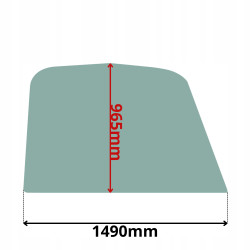 SZYBA BOCZNA PRAWA JOHN DEERE 3400 3415 3420 (0005)
