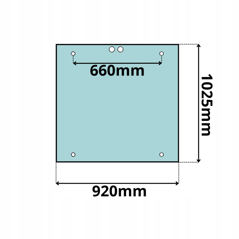 SZYBA PRZEDNIA CZOŁOWA GÓRNA ZEPPELIN (0008)