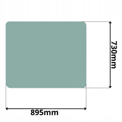 SZYBA LIEBHERR TYLNA TYŁ R964 R974 R984 (0009)