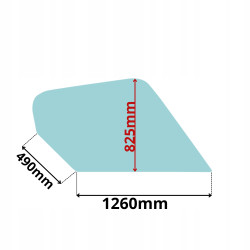SZYBA MANITOU BOCZNA PRAWA MLT MRT MT MVT 523-1540 (0106)