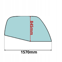 SZYBA MANITOU BOCZNA PRAWA MLT MT MVT 523 526 627 (0108)