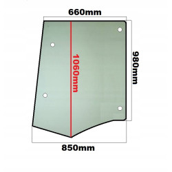 SZYBA BOCZNA LEWA PRAWA CASE NEW HOLLAND FIAT MANITOU (0112)