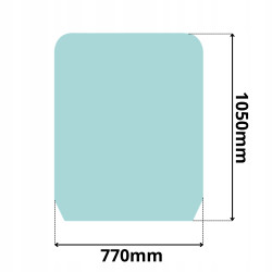 SZYBA PRZEDNIA JLG DEUTZ CAT (0118)