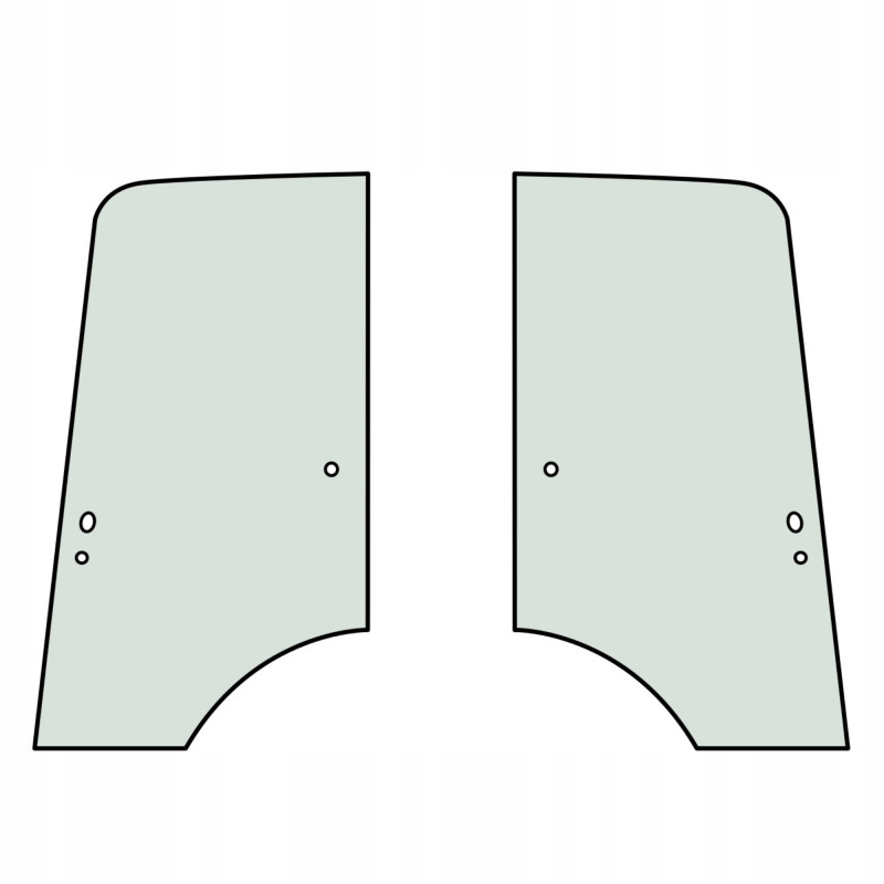 SZYBA BOCZNA DRZWI LEWA PRAWA CAT 906 907 908 915 (0125)