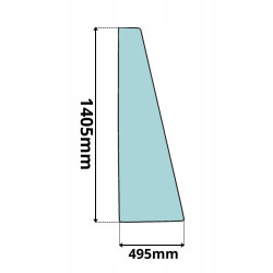 SZYBA CAT TYLNA LEWA PRAWA NARONA TRÓJKĄT SERIA C, D(0091)