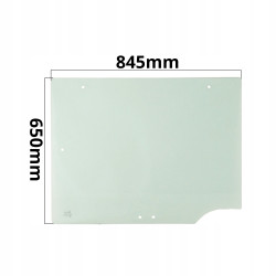 SZYBA TYLNA Z ROZSZCZELNIENIEM CASE IH KABINA XL (0254)