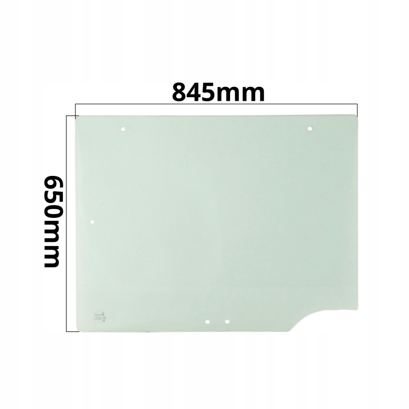 SZYBA TYLNA Z ROZSZCZELNIENIEM CASE IH KABINA XL (0254)