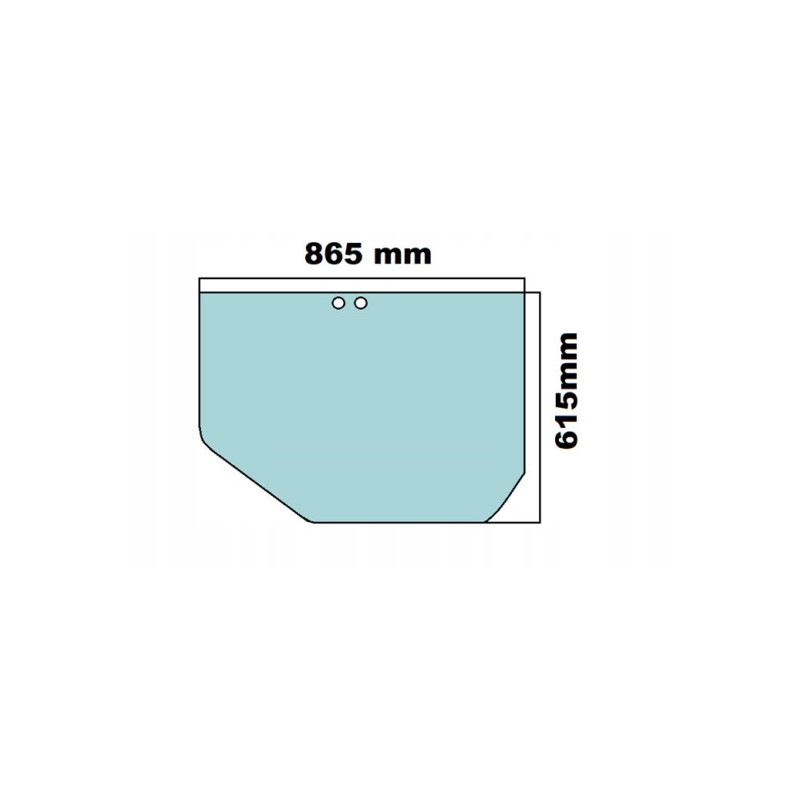SZYBA BOCZNA LEWA DRZWI DOLNA CAT 312E-349E 12-15r (0273)