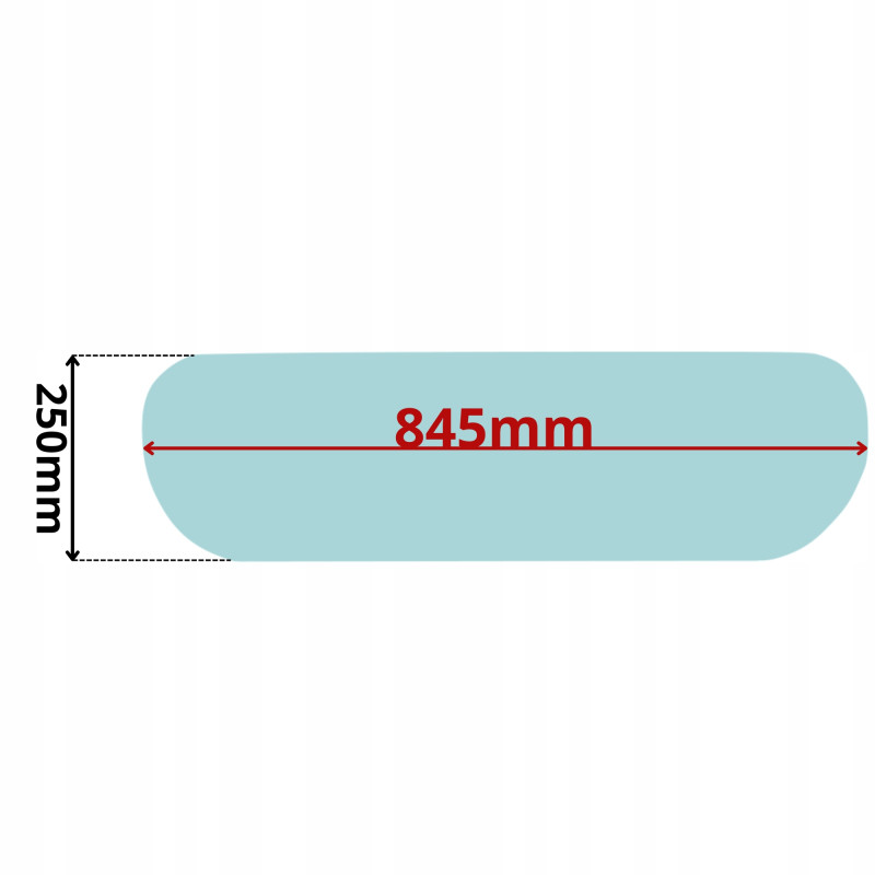 SZYBA DOLNA PRZÓD CZOŁOWA BOBCAT 322G-435G E14 E16 (0285)