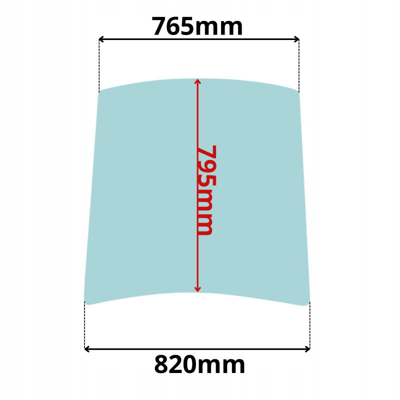 SZYBA TYLNA JCB 8014 8016 8018 8020 CTS ZTS 2005- (0561)