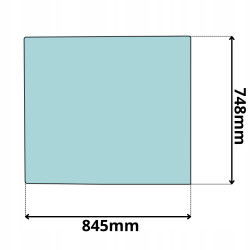 SZYBA TYŁ TYLNA SUNWARD SWE17B 20B 20F 25B SWE25F (0564)