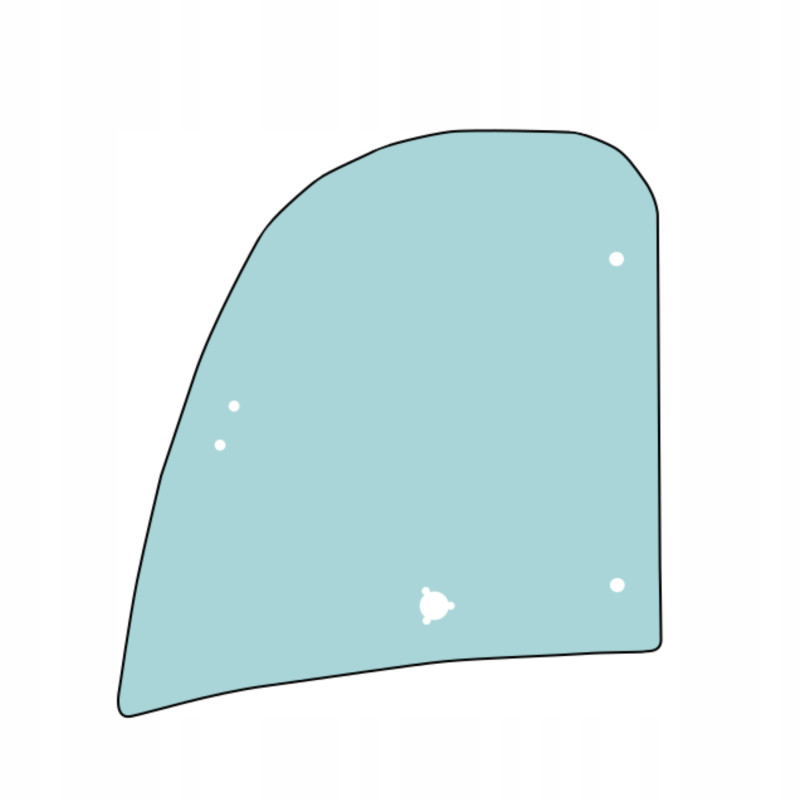 SZYBA BOCZNA DRZWI GÓRNA LEWA PRAWA KRAMER 180 280 (0571)