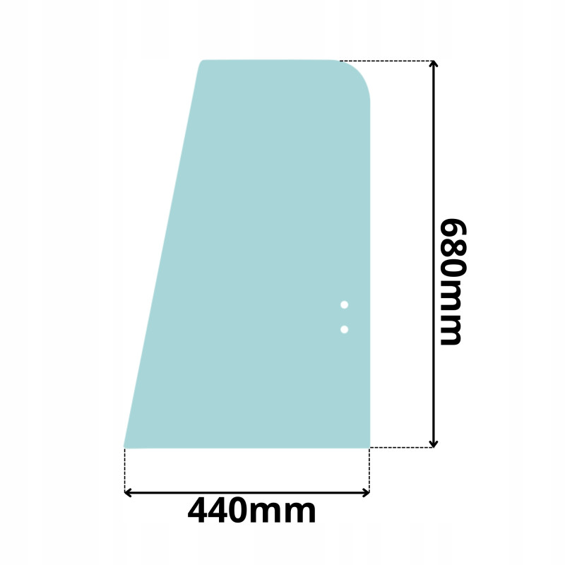 SZYBA DRZWI PRZESUWANA KOMATSU HB PW PC-8-10-11 (0357)