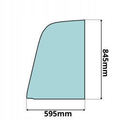 SZYBA JCB W DRZWI 8014 8015 8016 8017 8018 8040 -L (0363)