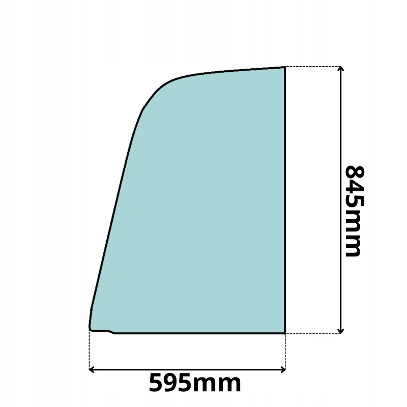 SZYBA JCB W DRZWI 8014 8015 8016 8017 8018 8040 -L (0363)
