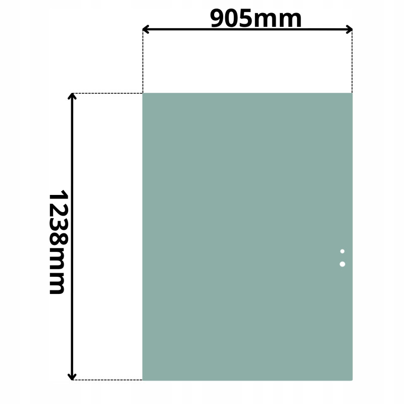 SZYBA TYLNA CASE NEW HOLLAND FIAT HITACHI MANITOU (0604)