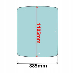 SZYBA PRZEDNIA CZOŁOWA MERLO PANORAMIC ROTO MF (0632)