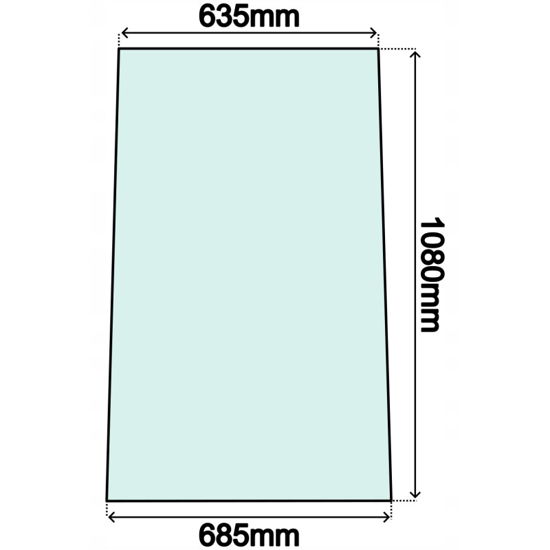 SZYBA PRZEDNIA LIEBHERR L506789 L510 L514 L522 (0427)