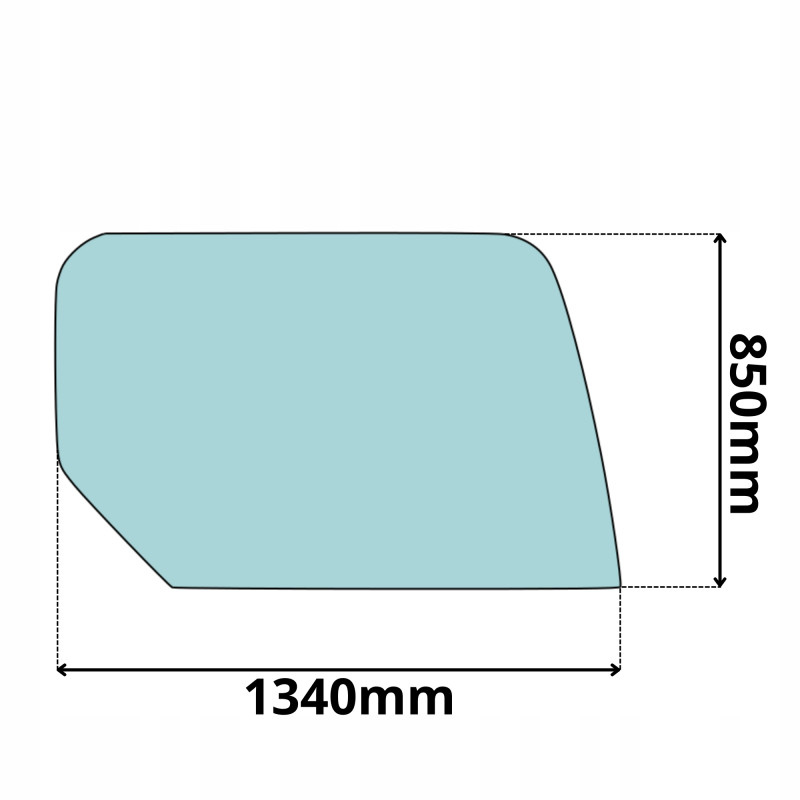 SZYBA BOCZNA PRAWA CAT 307E 307E2 308E 308E2 CR (0447)