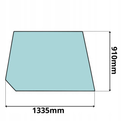 SZYBA BOCZNA PRAWA ZEPPELIN ZM ZR 12 13 15 16 19 (0456)