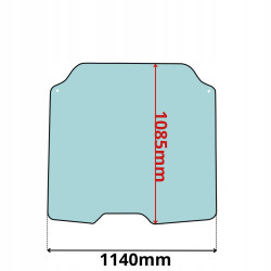 SZYBA PRZEDNIA CZOŁOWA PASKA LINDE E30 (0464)