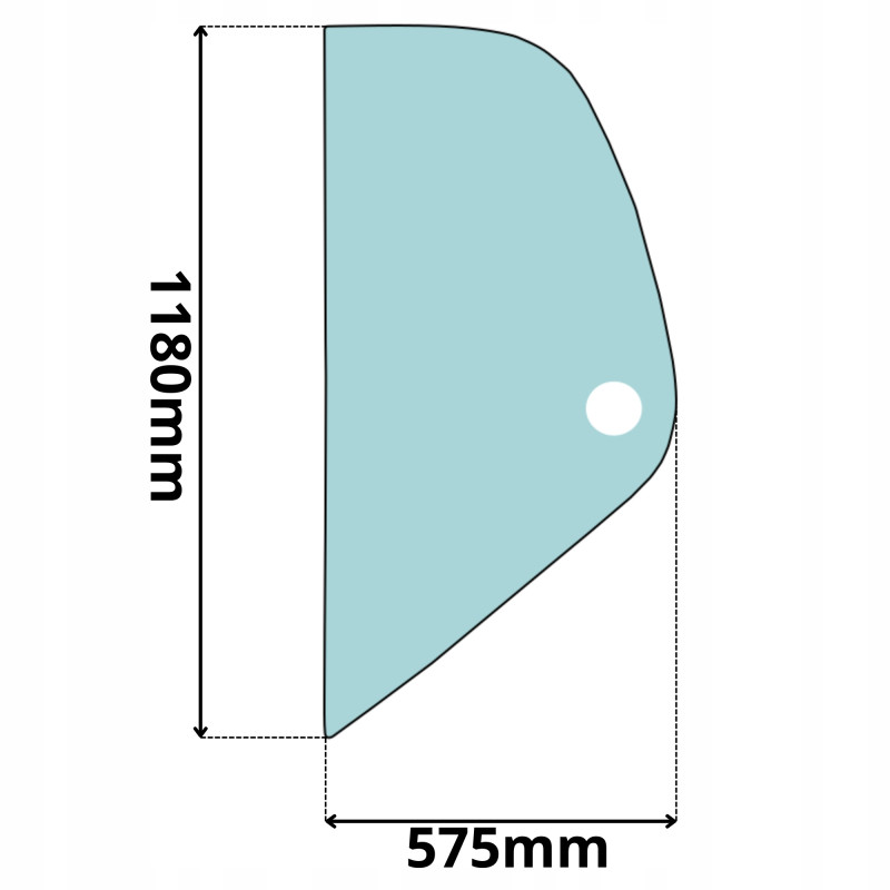 SZYBA BOCZNA BOK LEWA TYLNA MANITOU MHT MLT MT MVT (0478)