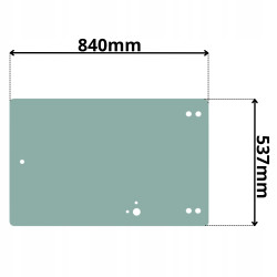 SZYBA TYŁ JOHN DEERE 3200 3215 3220 (5005)