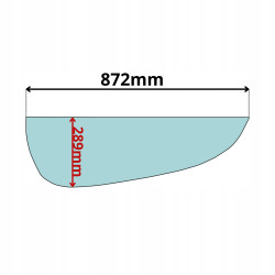 SZYBA BOCZNA BOK DRZWI DOLNA LIEBHERR R900C-R984C (5013)