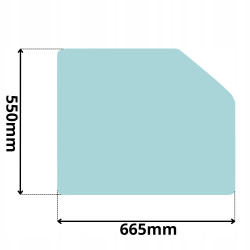 SZYBA DACH DACHOWA GÓRA COMBILIFT C4000 C4500 (5019)