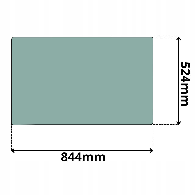SZYBA PRZEDNIA CZOŁOWA DOLNA SUNWARD SWE 15 17 18 (5030)