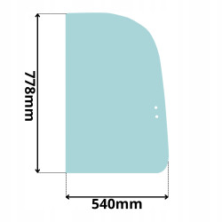SZYBA BOCZNA PRAWA SUNWARD SWE 17B 20B 20F 25B 25F (5043)