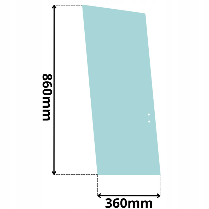 SZYBA PALFINGER EPSILON EPSCAB BOCZNA PRAWA DRZWI (5086)