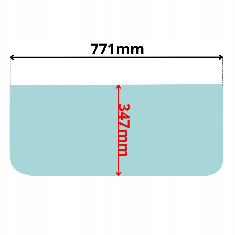 SZYBA PRZEDNIA DOLNA ATLAS 1304 1404 1604 1704 -04 (5089)