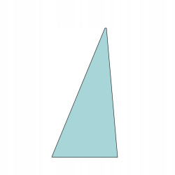 SZYBA TYŁ NAROŻNA MASSEY FERGUSON CASE FERMEC TEREX (5097)