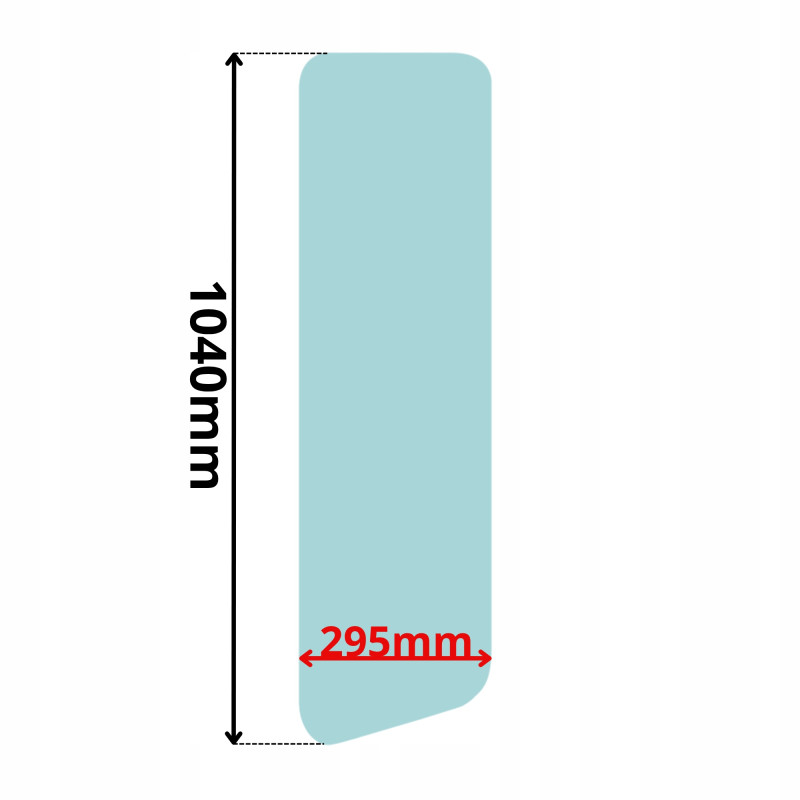 SZYBA LEWA PRAWA BOCZNA LIEBHERR 900-944 LITRONIC (5107)