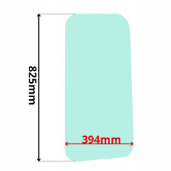 SZYBA BOCZNA LEWA PEL-JOB VOLVO (5120)