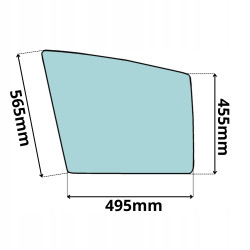 SZYBA PRAWA BOCZNA DOLNA JCB 8014 8016 801820 05- (0113)