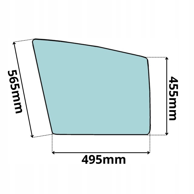 SZYBA PRAWA BOCZNA DOLNA JCB 8014 8016 801820 05- (0113)