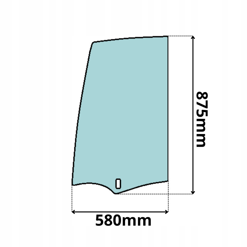 SZYBA DRZWI LEWA PRAWA ATLAS TEREX HR 1.6 2.0 TC 16 20 (0114)