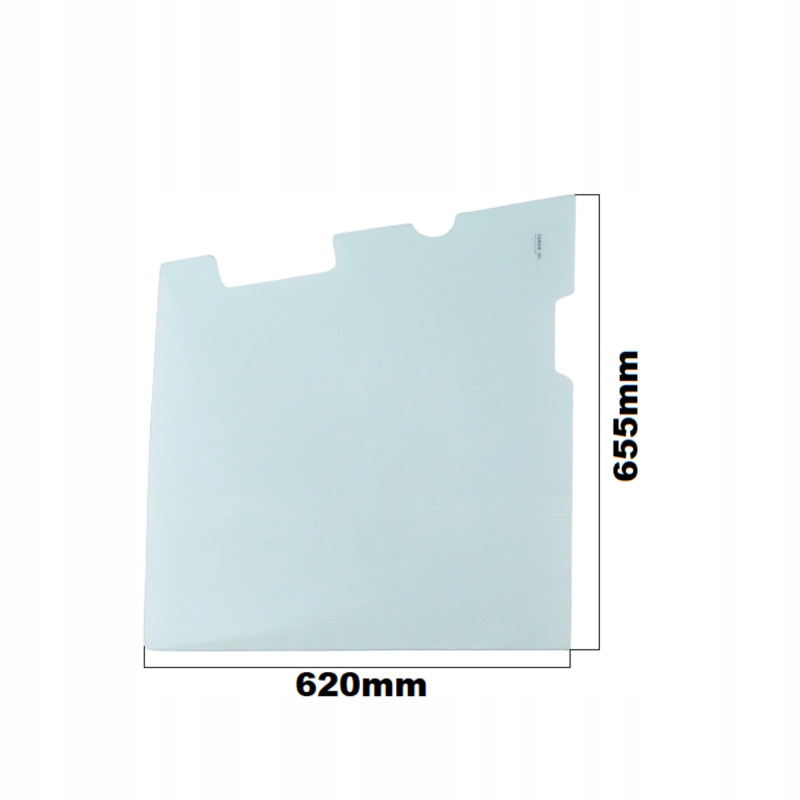 SZYBA LEWA DRZWI DOLNA KUBOTA KX (0231)