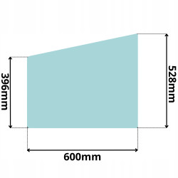 SZYBA LEWA PRAWA TEREX SCHAEFF HR 1.6 2.0 TC 16 20 (5045)