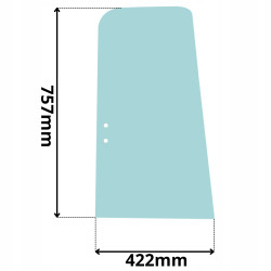 SZYBA BOCZNA GÓRNA DRZWI MECALAC MTX MSX MXT MX -P (5178)