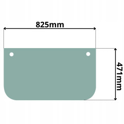 SZYBA PRZÓD DOLNA CZOŁOWA KOMATSU SERIA HB PC PW (5188)