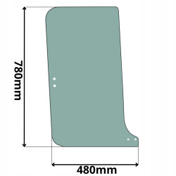 SZYBA PRAWA TYŁ PRZESUWNA TAKEUCHI TB216 TB225 14- (G-0011)