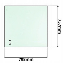 SZYBA GÓRNA PRZÓD YANMAR KOBELCO SK17SR-5 SK18 SK22 SK26 (G-0017)