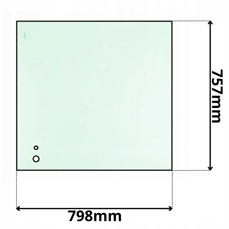 SZYBA GÓRNA PRZÓD YANMAR KOBELCO SK17SR-5 SK18 SK22 SK26 (G-0017)