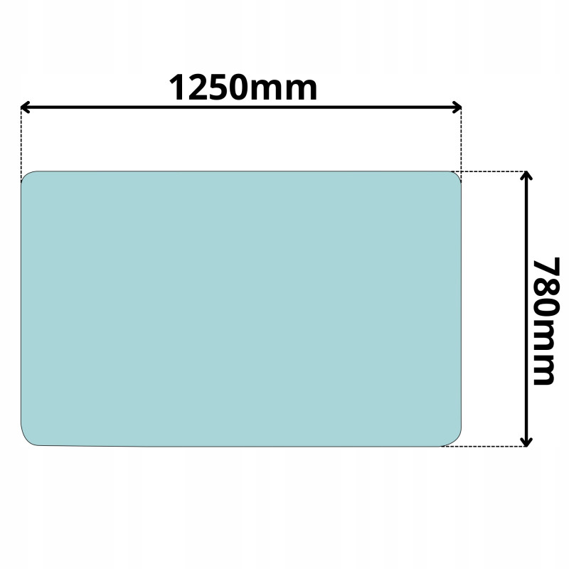 SZYBA TYŁ BELL B25D B30D B35D B40D B50D AH250-500D (0661)