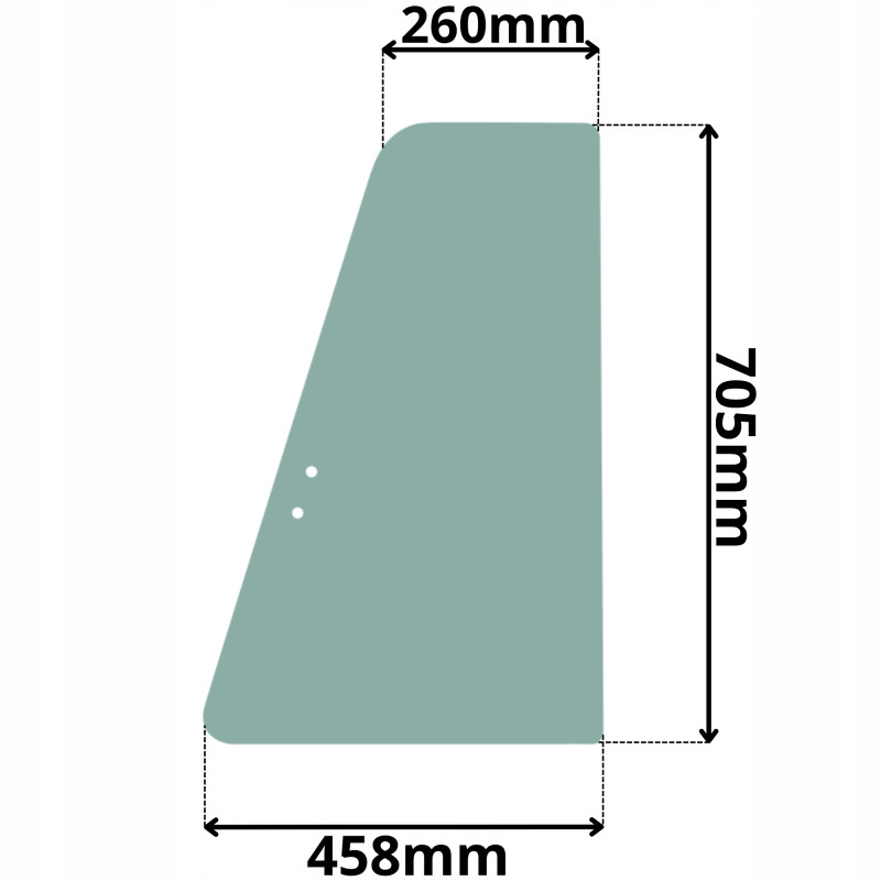 SZYBA BOCZNA PRZESUWNA PRZÓD LEWA PRAWA HC HANGCHA (G-0002)