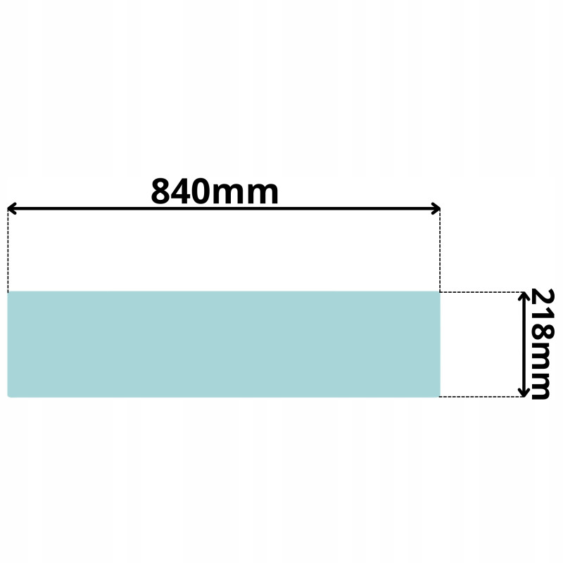 SZYBA DACHOWA CAT 301.5 301.68 302.5 303.5 304.5 (G-0042)