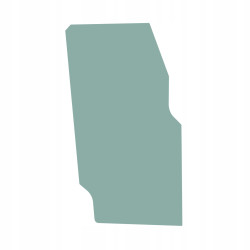 SZYBA LEWA PRAWA DRZWI CAT 12M 14M 120M 140M 160M (G-0388)